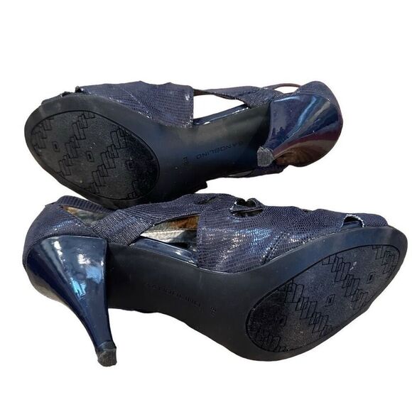 Bandolino navy sandal pump - Picture 3 of 6